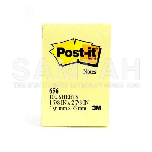 3M 656 2 X 3 POST IT NOTE