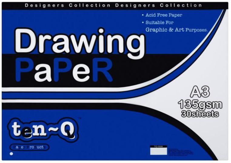 UP TQ 0508 135GSM A3 DRAWING PAPER Samfah