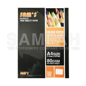 SAMS 80GSM COL.PAPER 40S