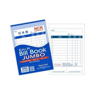 SBS JNB 83502 3.5X5X80 JUMBO BILL BOOK