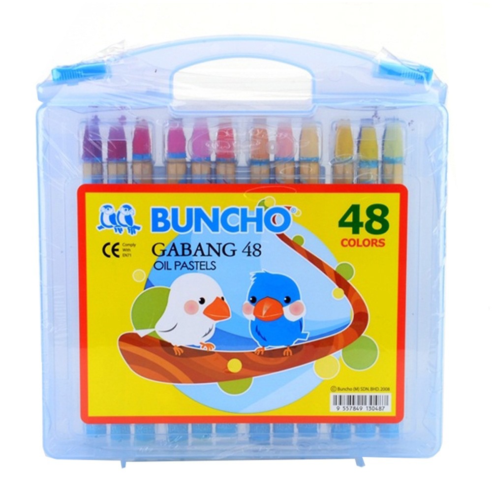 buncho oil pastel 48 colors