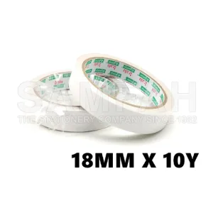 DR. WHO 18MM X 10 D/S TISSUE TAPE