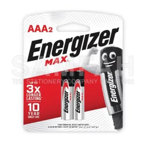 ENERGIZER BATTERY AAA 2S