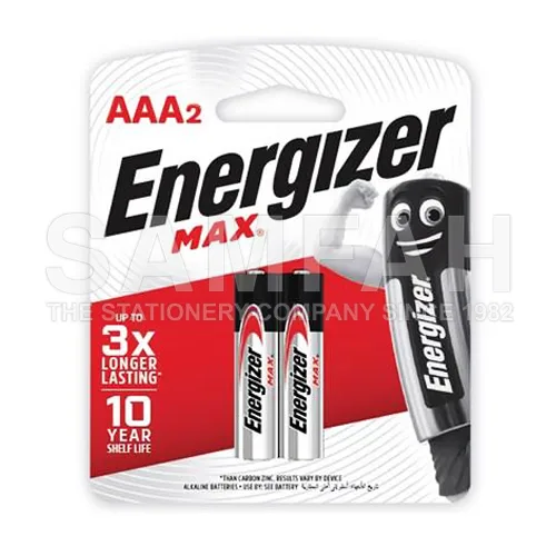 ENERGIZER BATTERY AAA 2S