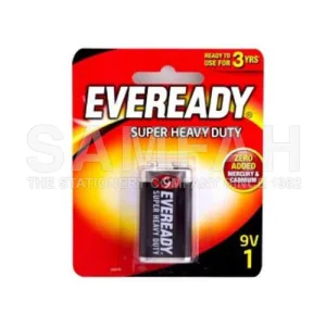 EVEREADY 1222BP1 BLACK BATTERY 9V 1S