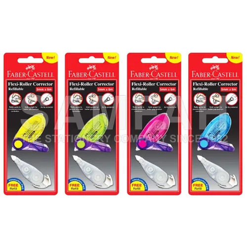 F.C FLEXI-ROLLER CORRECTOR REFILLABLE samfah