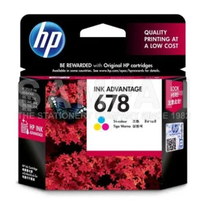 HP CZ108A COLOR INK CARTRIDGE NO.678