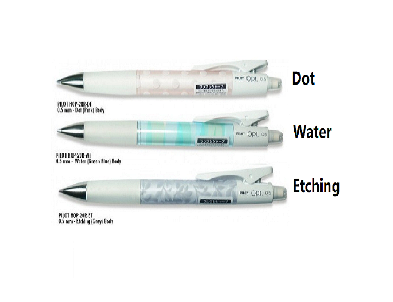 PILOT HOP20R 0.5 OPT PENCIL Samfah