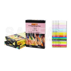 SAMS 80GSM COL.PAPER CYBER MIX 400S