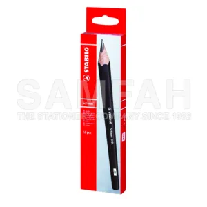 STABILO GRAPHITE WRITING 2B PENCIL 12S