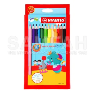 STABILO SWANS JUMBO 12S