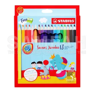 STABILO SWANS JUMBO 18S