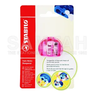 STABILO TWIN HOLES SHARPENER 4528BL