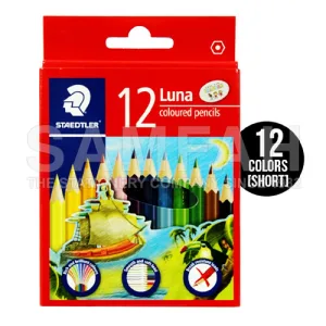 STAEDTLER 13601C12TH LUNA COLOUR PENCIL 12S (SHORT)