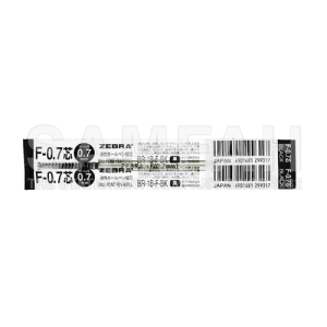 ZEBRA BR-1B-F-BK SLIDE BALL PEN REFILL