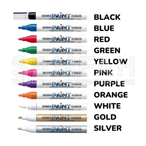 ZEBRA PAINT MARKER