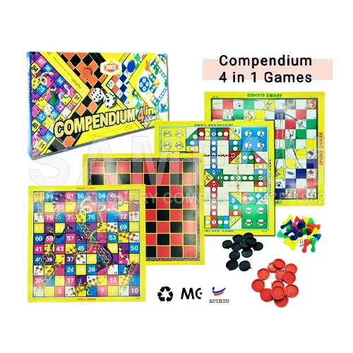 4 COMPENDIUM GAMES
