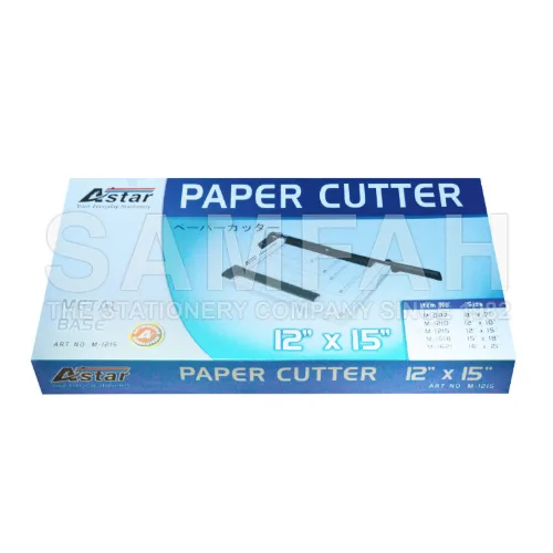 ASTAR 12″ X 15″ METAL BASE PAPER CUTTER samfah
