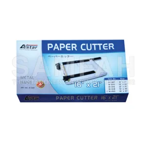 ASTAR 16″ X 21″ METAL BASE PAPER CUTTER
