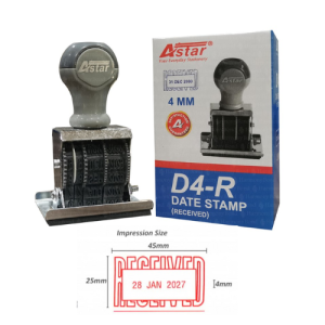ASTAR D4R DATE STAMP RECEIVED
