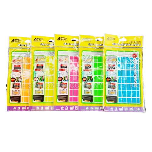 ASTAR FL1622-YW FLUO.SELF-ADHESIVE LABELS