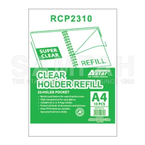 ASTAR CLEAR HOLDER 23-HOLE REFILL