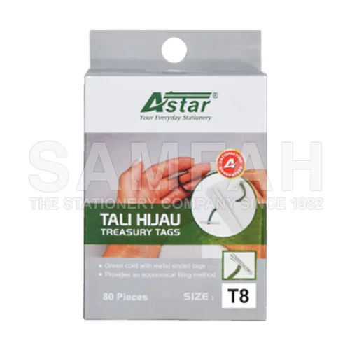 ASTAR T8 8″ TREASURY TAGS