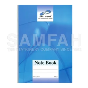 DOT DOWN A4 NOTE BOOK 80S