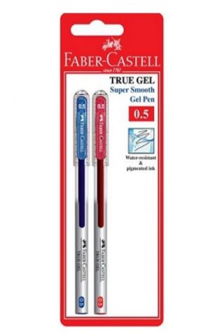 F.C 243505 GEL PEN TRUE GEL-BLUE+RED 2S