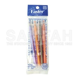 FASTER 4 COLOUR BALL PEN 4S