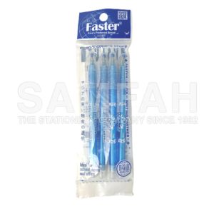 FASTER MPS-F-444-BL BALL PEN 4S