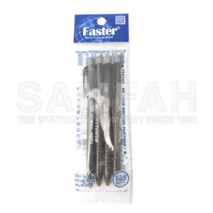 FASTER MPS-F-CX7N-BK BALL PEN 4S