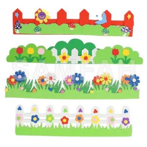 GARDEN RAILING FOAM STICKER