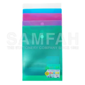 HUI CHUAN HC-2114 A4 VELCRO BUTTON FOLDER