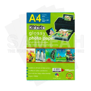 KIDARIO A4 PHOTO PAPER KPP-180G