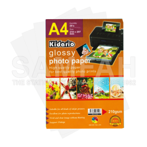 KIDARIO A4 PHOTO PAPER KPP-210G