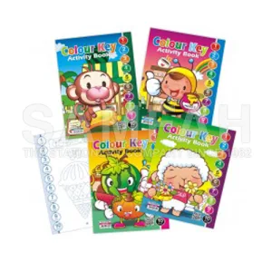 COLOUR KEY ACTIVITY BOOK