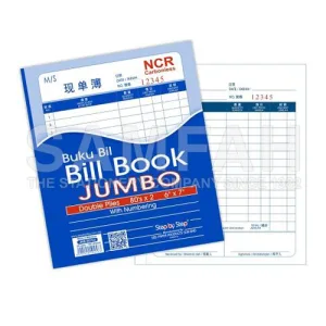 SBS 6X7X80 JUMBO BILL BOOK