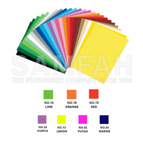 SM ART COLOUR MOUNTING BOARD 20X30