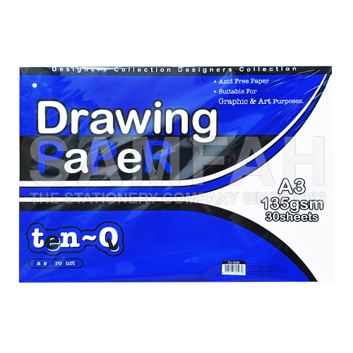 UP TQ 0508 135GSM A3 DRAWING PAPER – Samfah