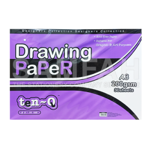 UP TQ 200GSM A3 DRAWING PAPER 30S