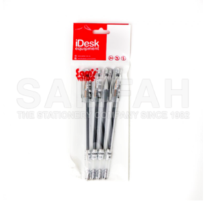 ZHI XIN GEL INK PEN BLACK 4S