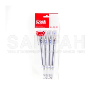ZHI XIN GEL INK PEN BLUE 4S