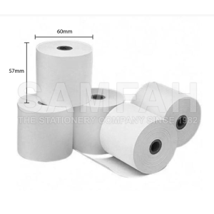 57MM X 60MM X 12MM PAPER ROLL