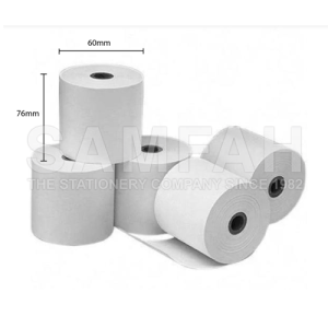 76MM X 60MM X 12MM PAPER ROLL