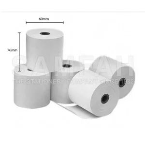 76MM X 60MM X 12MM PAPER ROLL