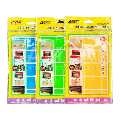 ASTAR FL2538 FLUO.SELF-ADHESIVE LABELS