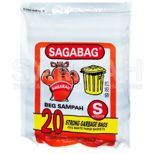 HDPE GARBAGE BAG S 18″ X 22″