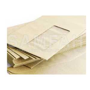 HORNBILL 95G WINDOW BROWN ENVELOPE 500S (4X9)