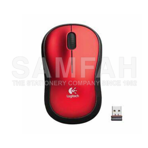 LOGITECH WIRELESS MOUSE M185 (RED)